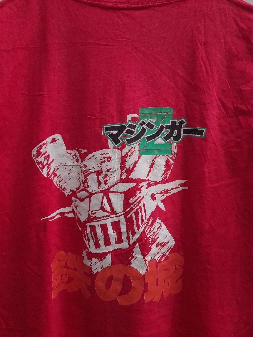Vintage Mazinger Z SSATW (Category: Tshirts & Polo Shirts ) located in Iloilo. Submitted by mnky.bsns03 (Listing ID 1467473019, Image 3). Description: 9.5/10 Color rate No issues 27 Length 22 Width.