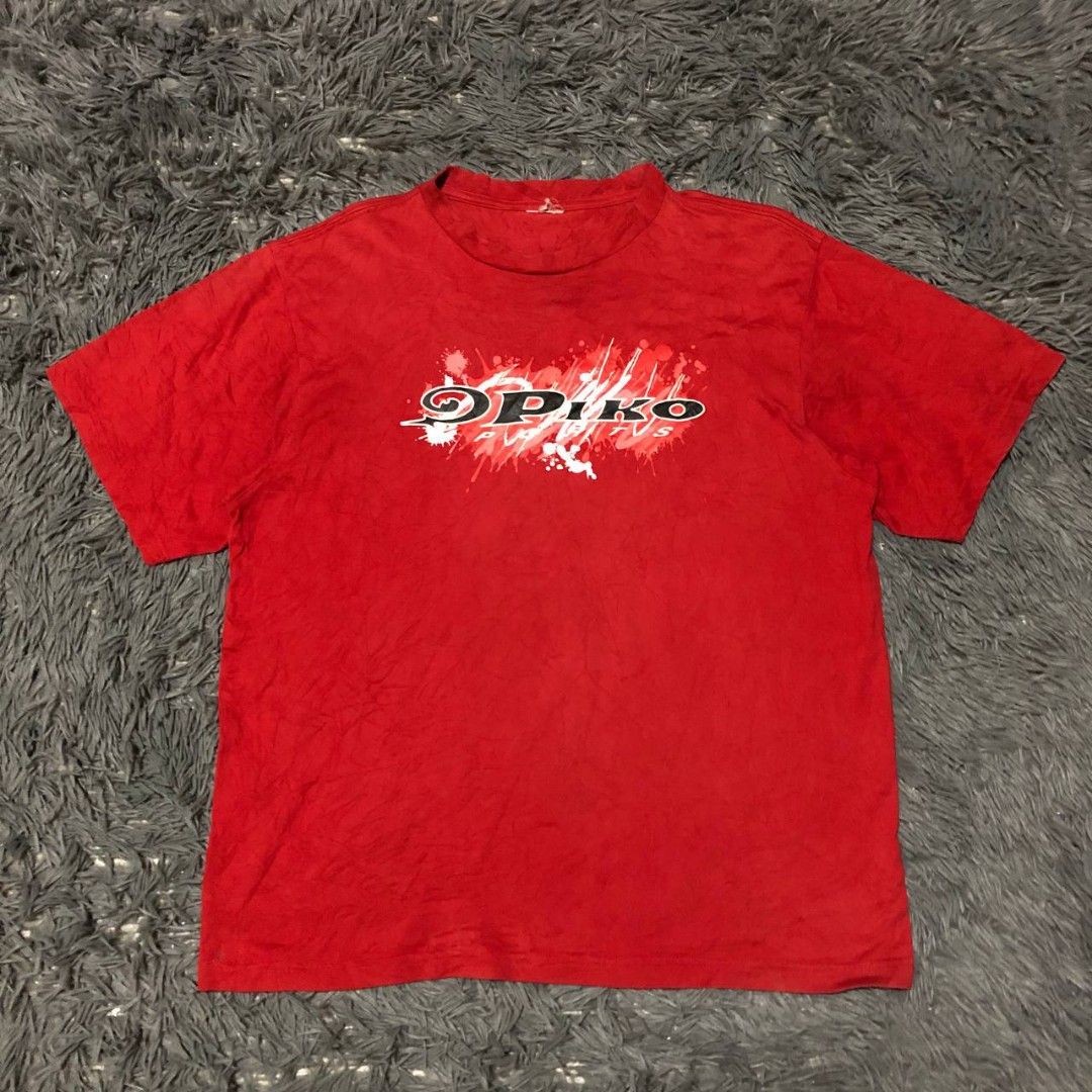 Vintage Piko Shirt (Category: Tshirts & Polo Shirts ) located in Camiling. Submitted by thriftscape2024 (Listing ID 1467493988, Image 1). Description: Excellent Condition Color rate: 9/10 Issue: ❌❌❌ Dimes: W22xL27.