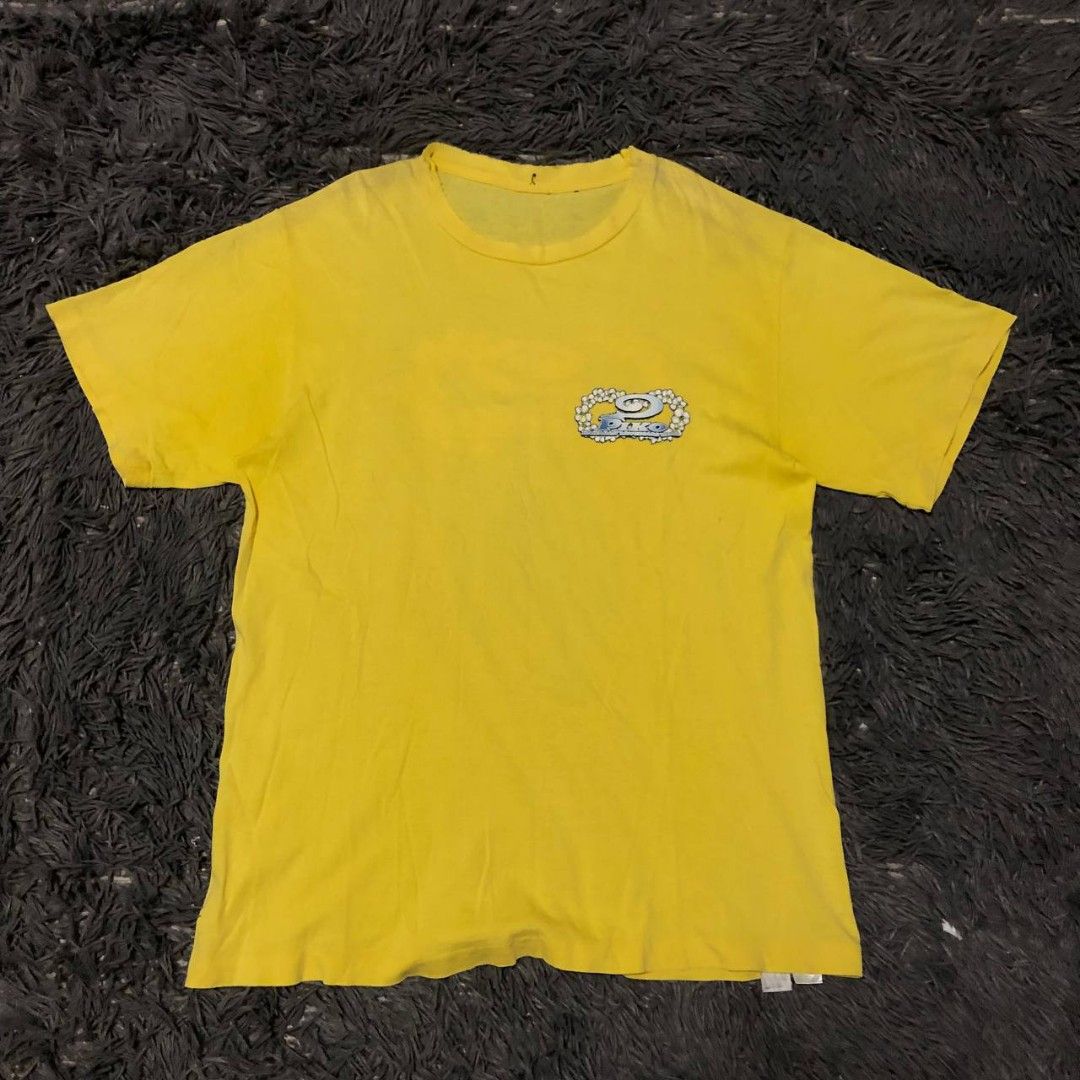 Vintage Piko Shirt ( single stitch) (Category: Activewear) located in Camiling. Submitted by thriftscape2024 (Listing ID 1467504551, Image 1). Description: Excellent Condition Color rate: 9/10 Issue: distressed Dimes: W20xL28.