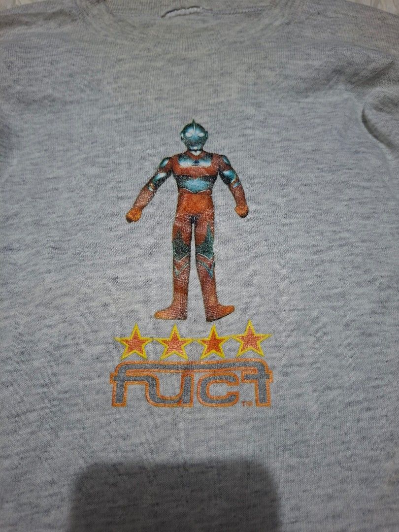 VINTAGE ULTRAMAN FUCT (Category: Tshirts & Polo Shirts ) located in Trece Martires City. Submitted by eszpincxks (Listing ID 1467534799, Image 2). Description: VINTAGE ULTRAMAN FUCT DIMES: 15W,22L SIZE: SMALL CONDITION: 9.5/10 ISSUE: FADE.