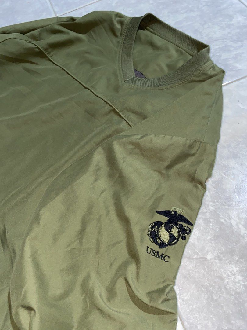 Vintage USMC 2 in 1 Reversible Tactical Pull over Jacket (Category: Coats, Jackets and Outerwear) located in Dumaguete. Submitted by gearhuntph (Listing ID 1467513143, Image 2). Description: Vintage USMC 2 in 1 Reversible V-Neck Pullover / Tactical Warm-Up Jacket Size XL-XXL Width 26.5 Length 28.5 Excellent Condition Unli Vc/Vouch for Safety Transactions 1000❗️.