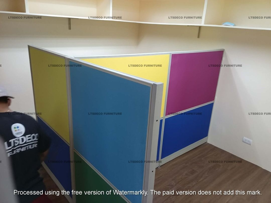 wall panel divider office partition furnitures customized (Category: Office Furniture & Fixtures) located in Taguig. Submitted by emmandalyn (Listing ID 1467366230, Image 2). Description: 👉Are you looking for WORKSTATION, MODULAR CUBICLES OFFICE PARTITION, and OFFICE FURNITURE SUPPLIER? LTSDECO Furniture, is direct supplier, manufacturer, and trusted provider of high quality, affordable and durable modular office divider partition, home and offi