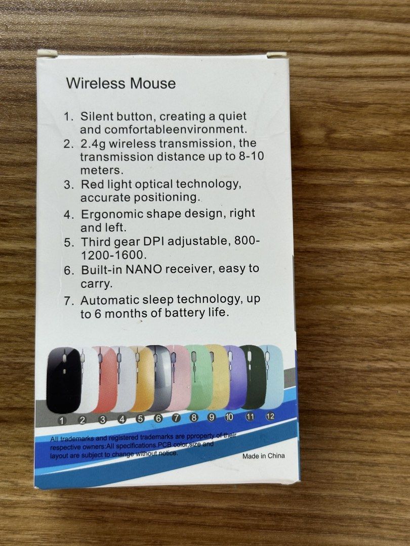 Wireless mouse (black) (Category: Mouse & Mousepads) located in Manila. Submitted by goddessfinds (Listing ID 1467384306, Image 3). Description: .