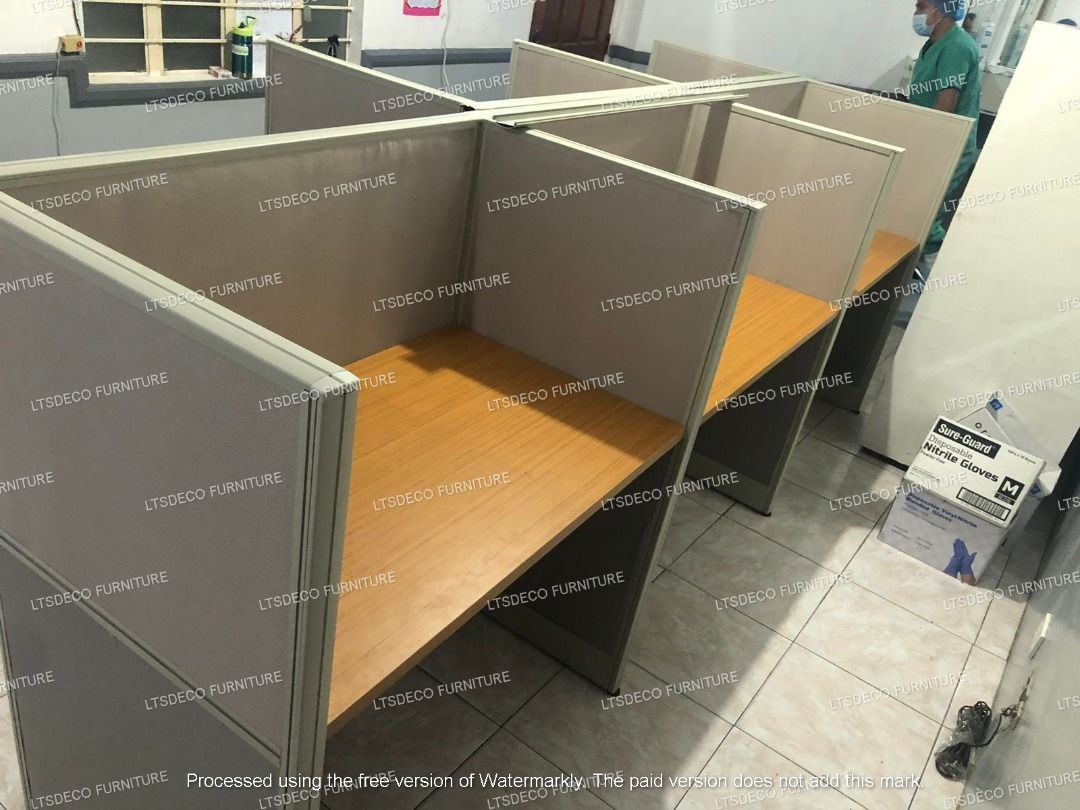 WORKSTATION MODULAR OFFICE PARTITION CUSTOMIZED (Category: Office Furniture & Fixtures) located in Caloocan City. Submitted by cheska.ltsdeco (Listing ID 1467366803, Image 3). Description: 👉Are you looking for WORKSTATION, MODULAR CUBICLES OFFICE PARTITION, and OFFICE FURNITURE SUPPLIER? LTSDECO Furniture, is direct supplier, manufacturer, and trusted provider of high quality, affordable and durable modular office divider partition, home and off