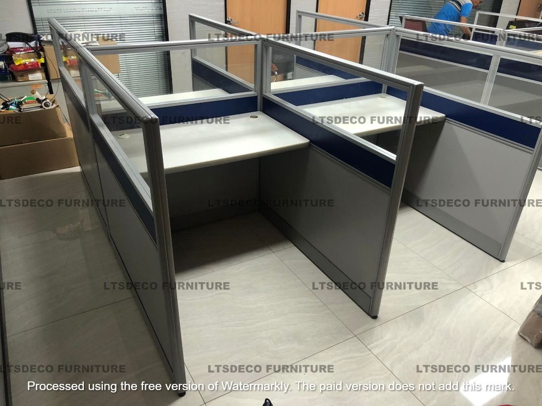 workstation tables modular office partition customized (Category: Office Furniture & Fixtures) located in Quezon City. Submitted by ltsdecofurniture (Listing ID 1467443393, Image 2). Description: 👉Are you looking for WORKSTATION, MODULAR CUBICLES OFFICE PARTITION, and OFFICE FURNITURE SUPPLIER? LTSDECO Furniture, is direct supplier, manufacturer, and trusted provider of high quality, affordable and durable modular office divider partition, home 