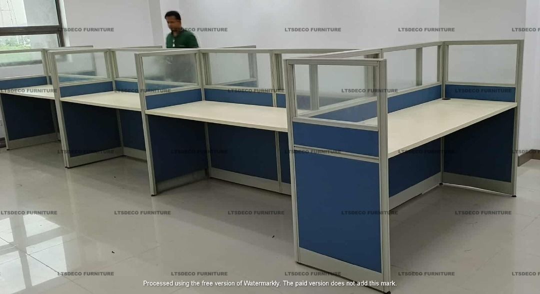 workstation tables with glass office partitions (Category: Office Furniture & Fixtures) located in Mandaluyong City. Submitted by jessalyn.montero (Listing ID 1467370682, Image 2). Description: 👉Are you looking for WORKSTATION, MODULAR CUBICLES OFFICE PARTITION, and OFFICE FURNITURE SUPPLIER? LTSDECO Furniture, is direct supplier, manufacturer, and trusted provider of high quality, affordable and durable modular office divider partition, home an