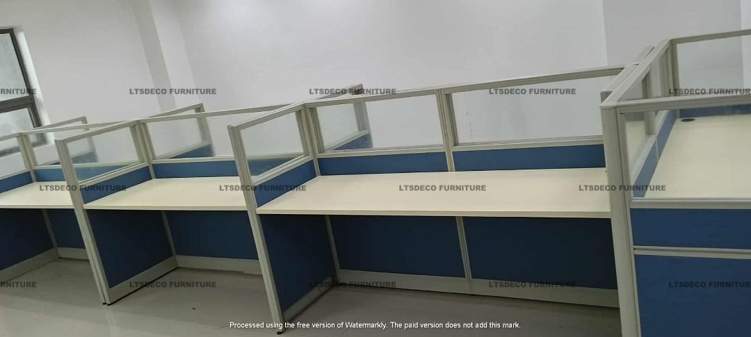 workstation tables with glass office partitions (Category: Office Furniture & Fixtures) located in Mandaluyong City. Submitted by jessalyn.montero (Listing ID 1467370682, Image 3). Description: 👉Are you looking for WORKSTATION, MODULAR CUBICLES OFFICE PARTITION, and OFFICE FURNITURE SUPPLIER? LTSDECO Furniture, is direct supplier, manufacturer, and trusted provider of high quality, affordable and durable modular office divider partition, home an