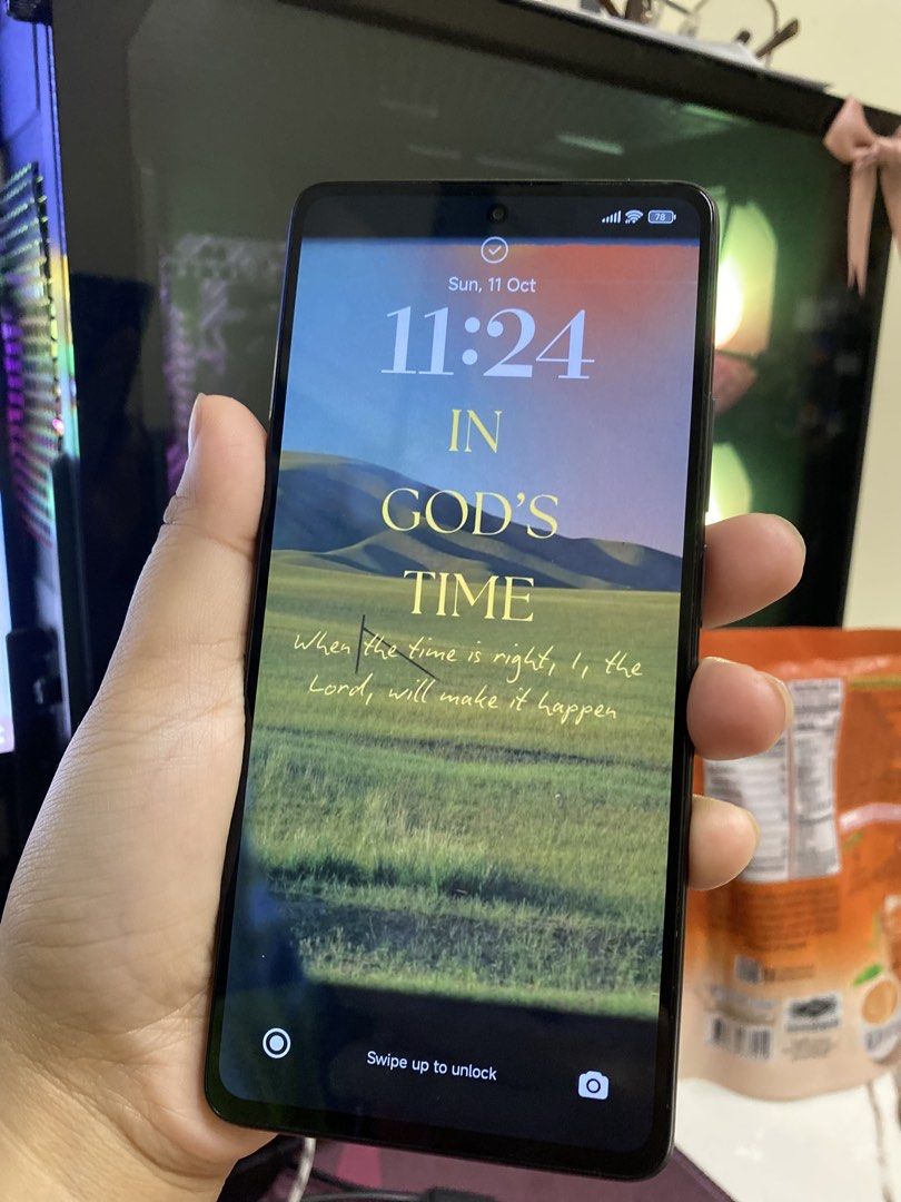 Xiaomi 11T (Category: Xiaomi) located in Manila. Submitted by ashecrts (Listing ID 1467372670, Image 3). Description: Good as new, spare phone lang kaya hindi masyado gamit. PM for additional information .