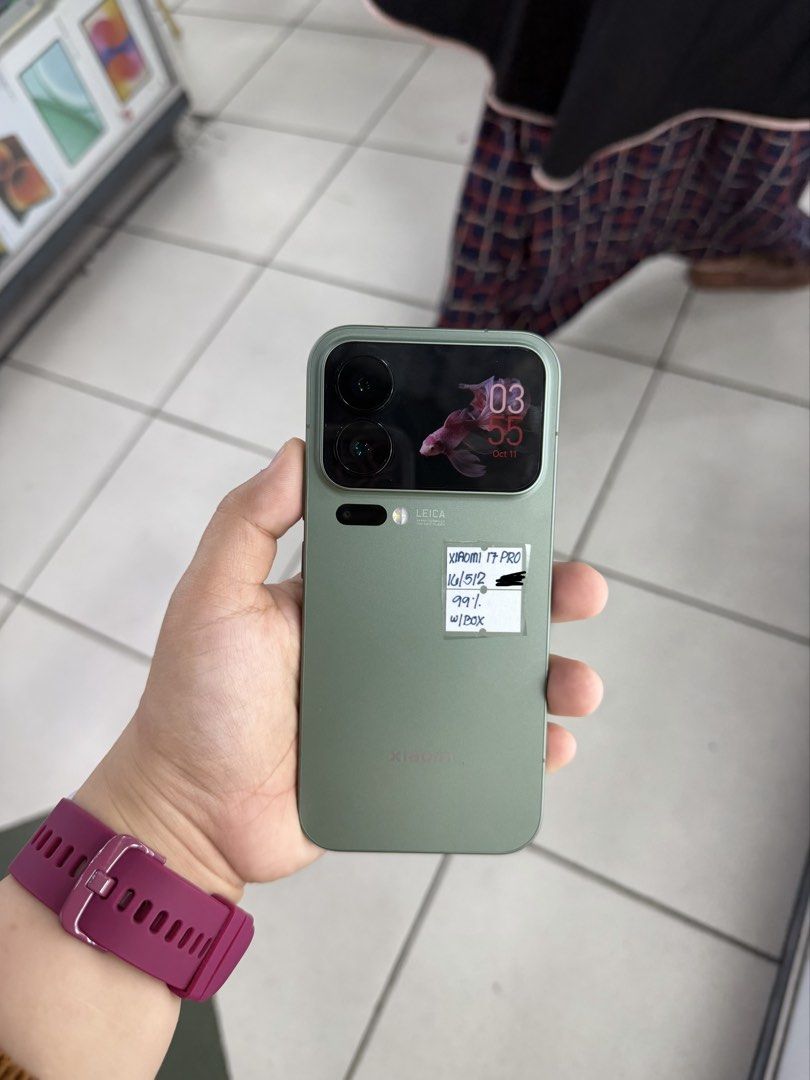 Xiaomi 17 Pro 512gb CN Variant No issue All working (Category: Xiaomi) located in San Juan City. Submitted by javedsgadgetshop (Listing ID 1467368658, Image 1). Description: INSTALLMENT OPTIONS : SPAY LATER / GGIVES / CREDIT CARD / SKYRO / HOMECREDIT (BRANDNEW) WE BUY AND SELL SO PWEDE MAGBINTA OR SWAP ! Quick Specs : 💵 Xiaomi 17 Pro •512gb •CN Variant •Good batt health •Factory Unlock •95% Smoothness •No hidden issue | No Repaired •100% Authent