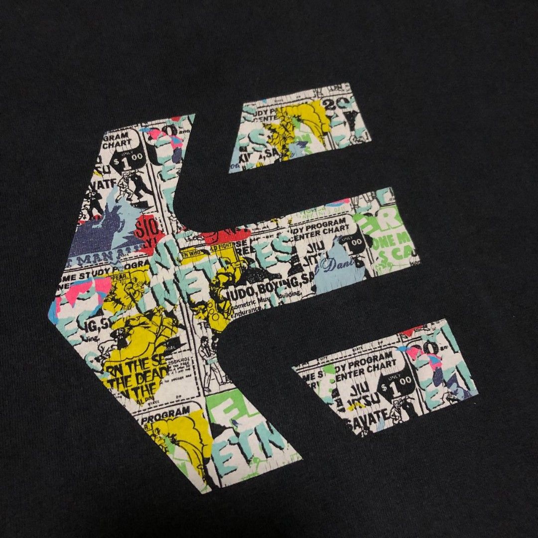 Y2k Etnies Shirt (Category: Tshirts & Polo Shirts ) located in Camiling. Submitted by thriftscape2024 (Listing ID 1467470080, Image 2). Description: Excellent Condition Color rate: 9/10 Issue: ❌❌❌ Dimes: W21xL27.