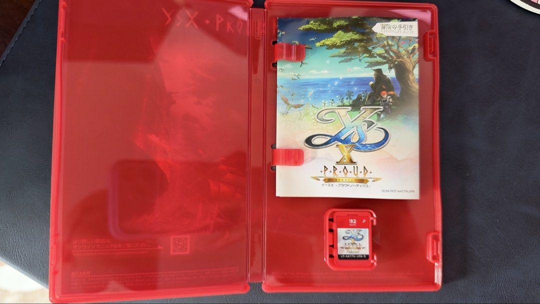 Ys X Nordics Nintendo Switch Japanese Version, Video Gaming, Video