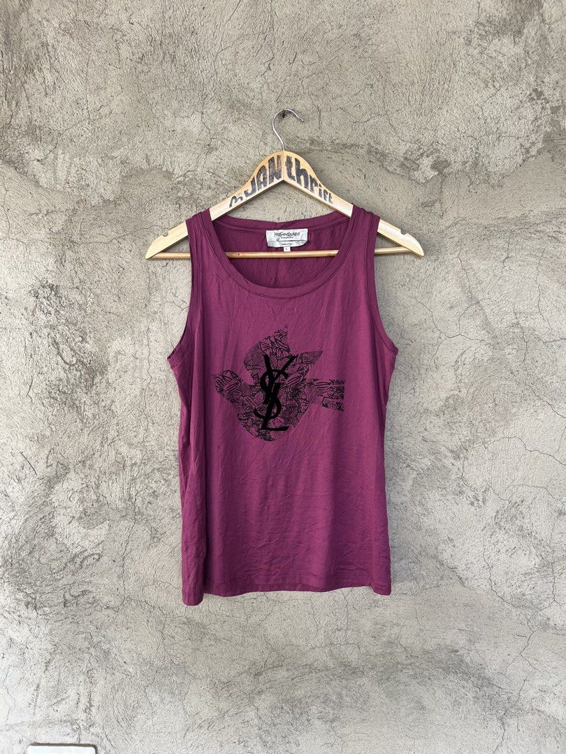 YSL Sleeveless (Category: Activewear) located in Kapalong. Submitted by jan_thrift_2006 (Listing ID 1467369404, Image 1). Description: YSL Sleeveless ( Women’s ) In Excellent Condition to New Size: Large on Tag L - 25 W - 18 10/10 Color Rate No Issue 📥 800 Shipped 📍 Kapalong Davao del Norte.