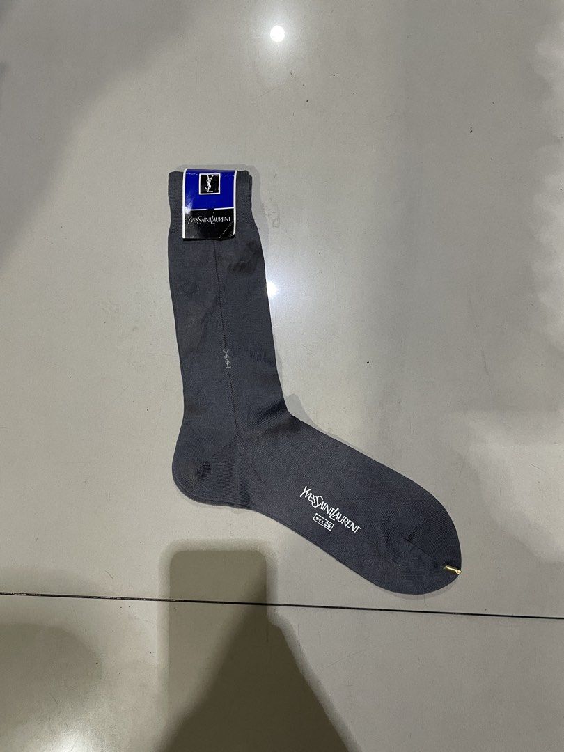 YSL socks (Category: Shoe inserts & accessories) located in Lucena. Submitted by riyizthriftz (Listing ID 1467408907, Image 1). Description: YSL socks Dead stock condition Good condition .