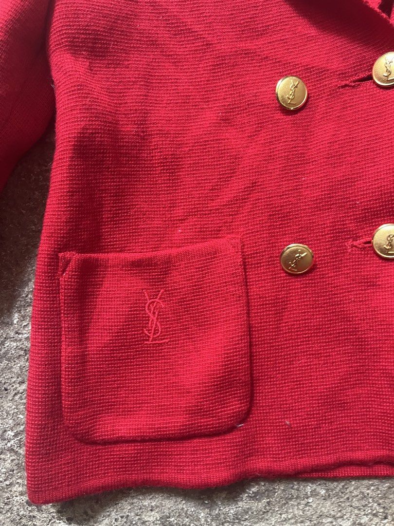 YSL VINTAGE KNITTED (Category: Babies & Kids Fashion) located in Manila. Submitted by jimsuron (Listing ID 1467397879, Image 2). Description: .