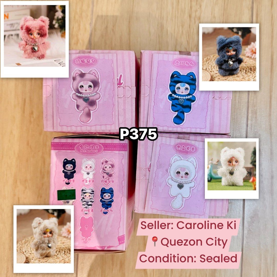 Yumi Wonderful Kittens Blind Box (Category: Designer & Blind Box Toys) located in Quezon City. Submitted by eskyanolvia (Listing ID 1467557757, Image 1). Description: .