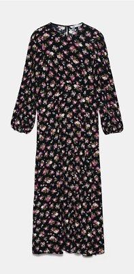 Zara Floral Midi Dress (Category: Dresses) located in Manila. Submitted by maurisio (Listing ID 1467549641, Image 3). Description: .