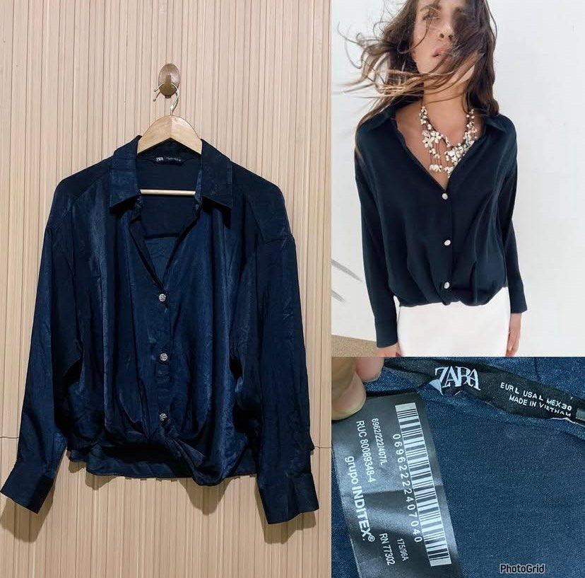 Zara top (Category: Blouses) located in Koronadal. Submitted by gstyledforless (Listing ID 1467508747, Image 1). Description: .