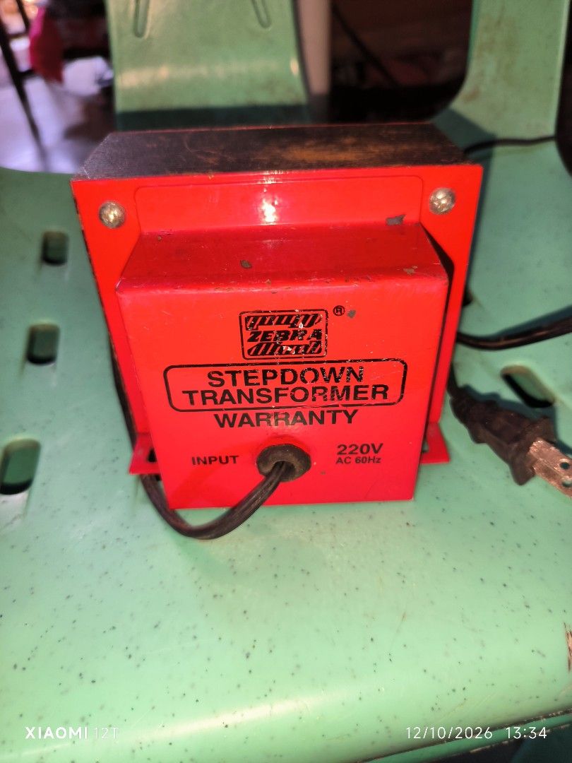 ZST-500w Zebra Transformer (Category: Electrical, Adaptors & Sockets) located in Muntinlupa City. Submitted by capricorn74 (Listing ID 1467407454, Image 2). Description: Voltage Input 220VAC Voltage Output 100v -110v dual output.