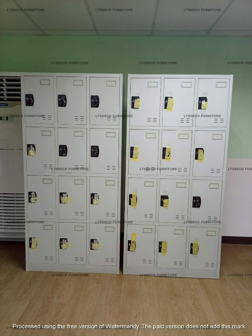 12 DOOR STEEL LOCKER OFFICE PARTITION (Category: Office Furniture & Fixtures) located in Quezon City. Submitted by gel-4297 (Listing ID 1467682805, Image 3). Description: LTSDECO Home and Office Furniture Trading MANUFACTURER • FABRICATOR • SUPPLIER Looking for office furniture, modular partitions, workstations, or customized furniture? We can help! LTSDECO Home and Office Furniture Trading is a trusted manufacturer, fabricator, and supplier of q