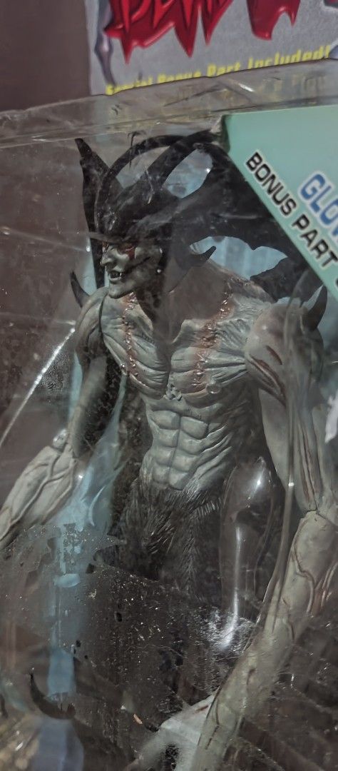 1999 Fewture Devilman Series 02 Amon Action Figure (Category: Figurines & Statues) located in Victorias. Submitted by tobylacua26871 (Listing ID 1467766248, Image 2). Description: -1999-2001 fewture devilman amon - Item: Art Storm Fewture Devilman Series 02 Amon Action Figure - Condition: Brand new, unopened packaging in original blister card (shows minor shelf wear and creasing) - Sculptor: Highly detailed sculpt by Yuji Oniki based on Katsuya T