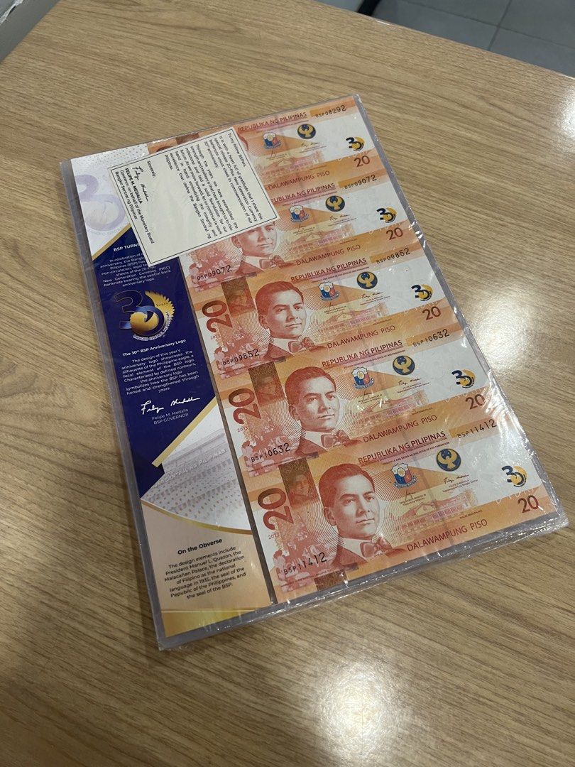 20p - The 30th BSP Anniversary Logi (Category: Currency) located in Makati City. Submitted by rpm0704 (Listing ID 1467686323, Image 1). Description: .