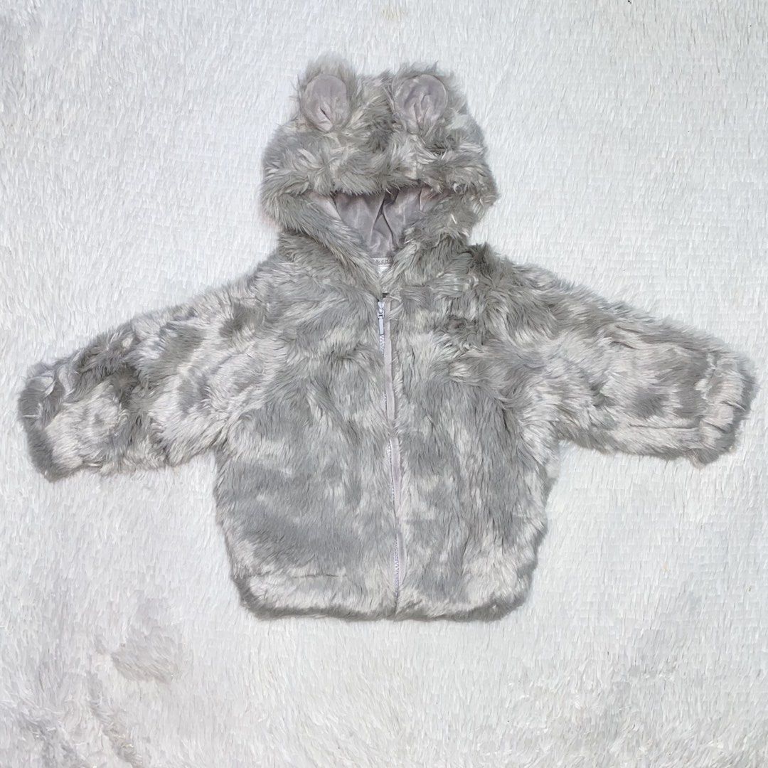 2-3 Years Old Baby & Child Winter Jacket Zipper Hoodie Esr Bear Fur Gray Brandnew Tag Luxury Girl Baby Kids Original (Category: Babies & Kids Fashion) located in Bulacan. Submitted by jexmd (Listing ID 1467683726, Image 1). Description: .