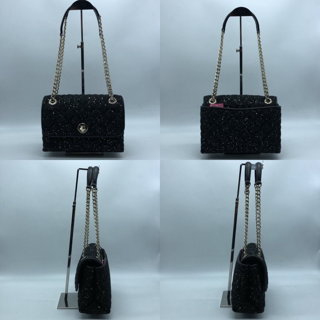 267009947 KATE SPADE BAG SEQUENCE BAG 2WAY BAG (Category: Luxury Bags & Wallets) located in Taguig. Submitted by ecoring.ph (Listing ID 1467623366, Image 2). Description: ◆CONDITION: AB ◆DESCRIPTIONS: (Other defects/info:) The underside flap of the bag has minor scratches and press marks, but overall the bag remains in good and new condition. ◆SIZE: ⁎WIDTH: 25cm. (approximately only) *HEIGHT: 15cm. (approximately only) ⁎DIAMETER: 11cm. (approxima