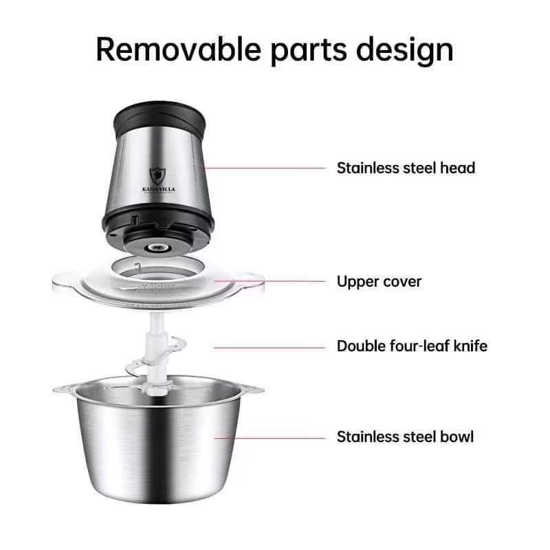 2L meat grinder (Category: Juicers, Blenders & Grinders) located in Manila. Submitted by nixdcruz (Listing ID 1467761846, Image 3). Description: Kaisavilla meat grinder stainless steel heavy duty 2L.