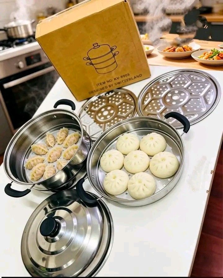 ➖➖3LAYER STAINLESS STEEL STEAMER (Category: Other Kitchen Appliances) located in Manila. Submitted by vannie30 (Listing ID 1467738478, Image 1). Description: Available!!! ➖➖3LAYER STAINLESS STEEL STEAMER ➖➖ pm me COD via lalamove may shipping fee.