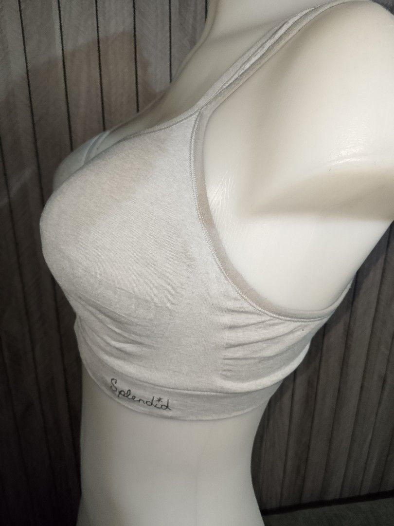 38c/40b SPLENDID GREY BRA NONWIRE (Category: Undergarments & Loungewear) located in Manila. Submitted by truecrystal-1407 (Listing ID 1467695194, Image 2). Description: .