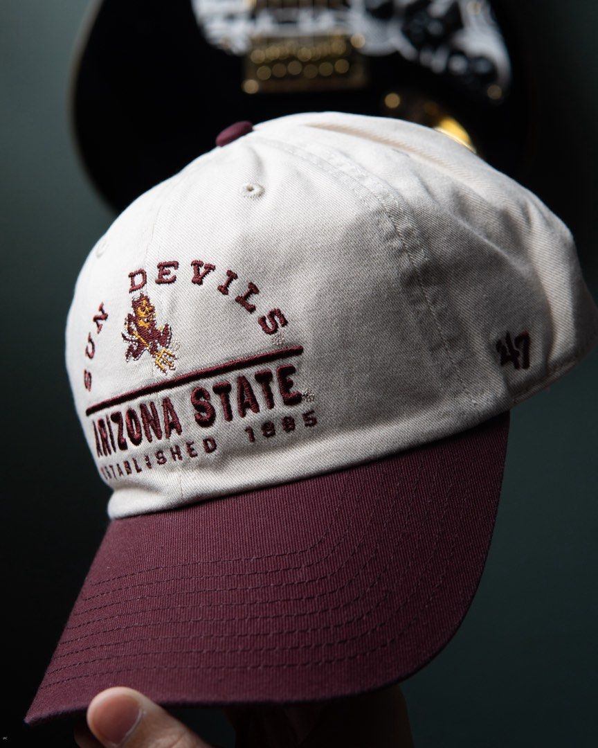 47 Brand Arizona State Sun Devils Clean Up Cap (Category: Caps & Hats) located in Agdangan. Submitted by lavishbyji22912 (Listing ID 1467796947, Image 1). Description: ✅FOR SALE 47 brand BASEBALL CAPS ✅ALL AUTHENTIC BRAND NEW NEVER USED ONE SIZE FIT ALL ✅payment first ❗️NO COD ❗️no rush shipping 📍LAGUNA Pm for detailed photos and prices.