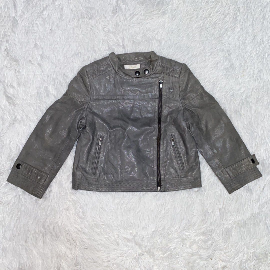 4 Years Old Chloe Jacket Blazer Long Sleeves Glittery Leather Luxury Girl Baby Kids Original (Category: Babies & Kids Fashion) located in Bulacan. Submitted by jexmd (Listing ID 1467751126, Image 1). Description: .