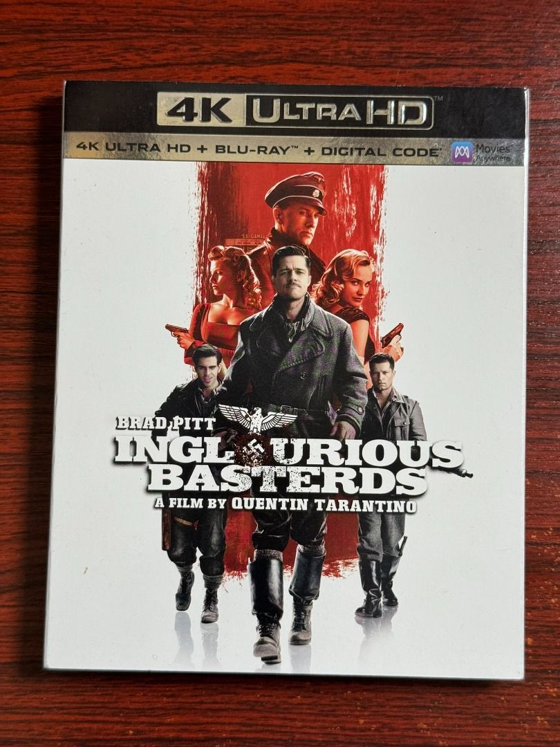 4K Ultra HD Blu-ray Inglourious Basterds (Category: Blu-Ray & Media Players) located in Caloocan City. Submitted by ironman_collector81 (Listing ID 1467605214, Image 1). Description: For Sale Only Original I Only Accept Gcash and BPI Location: Westwood 7 GenTri Cavite .