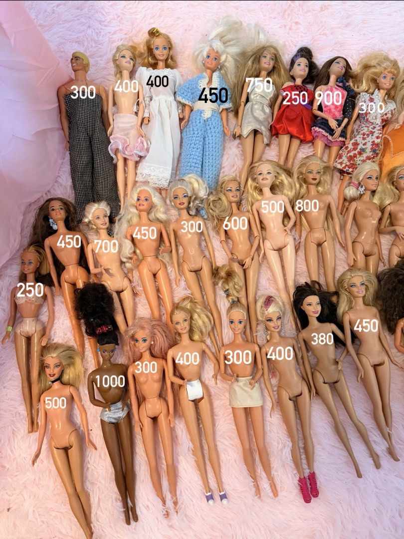 50pcs Preloved Barbie Dolls (Category: Kids Toys) located in Liloan. Submitted by leodumagsagighe (Listing ID 1466479705, Image 3). Description: ✨ PRELOVED BARBIE DOLLS BUNDLE ✨ 💖 Preloved Barbie dolls 💖 Good overall condition 💖 May have minor flaws due to age/as is condition 💖 What you see is what you get 💖 ETA: OCT- NOV 💖 Take All is 18k 📌 First to pay = priority 📌 Please manage expectations regarding preloved/vintage items. Happy doll 