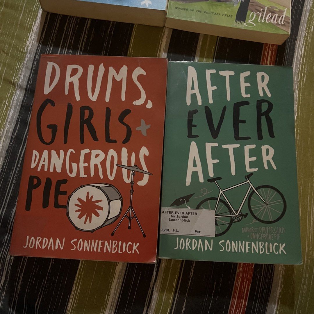 5 books take all for 200 (Category: Storybooks) located in Malabon City. Submitted by minidressmonster (Listing ID 1467768806, Image 3). Description: decluttering!! plsss take em all i need storage space huhu PRICE IS NEGO let it snow by john green, mary johnson, and lauren myracle gilead by marylinne robinson spilling ink by anne mazer and ellen potter drums, girls + dangerous pie and after ever after by jordan sonnenblick.