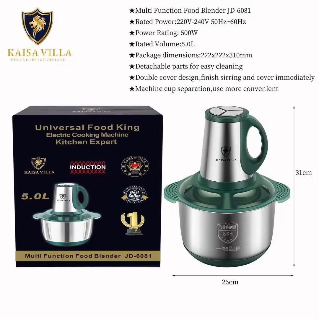 5L meat grinder (Category: Juicers, Blenders & Grinders) located in Manila. Submitted by nixdcruz (Listing ID 1467761386, Image 2). Description: Kaisavilla meatgrinder stainless steel heavy duty 5L.