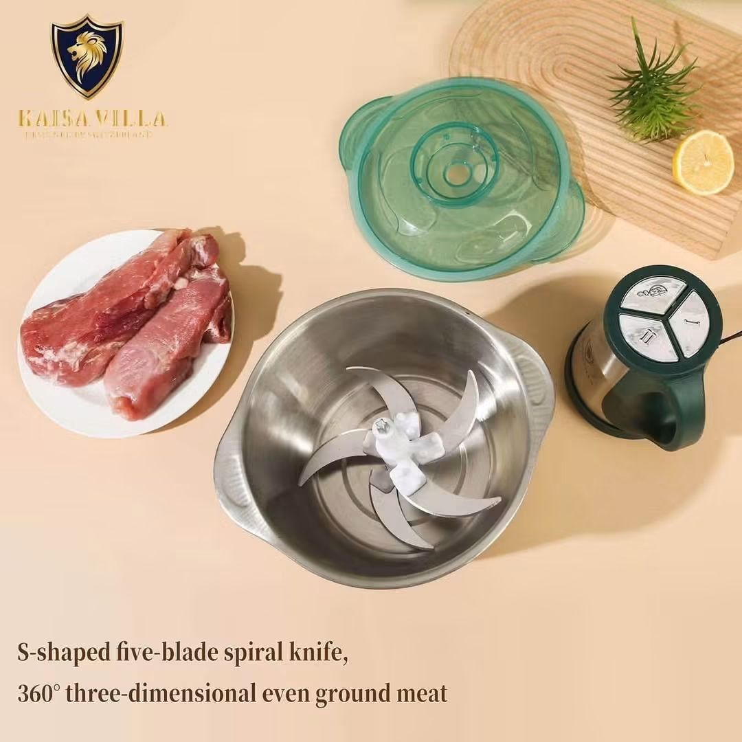5L meat grinder (Category: Juicers, Blenders & Grinders) located in Manila. Submitted by nixdcruz (Listing ID 1467761386, Image 3). Description: Kaisavilla meatgrinder stainless steel heavy duty 5L.