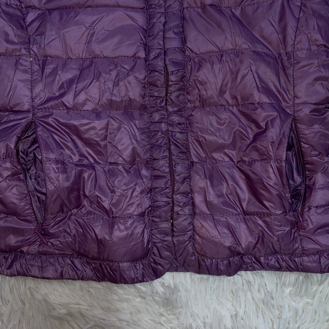 6 Years Old Moncler Violet Winter Puffer Jacket Zipper Hoodie Snap Windbreaker Luxury Boy Girl Baby Kids Original (Category: Babies & Kids Fashion) located in Bulacan. Submitted by jexmd (Listing ID 1467727473, Image 3). Description: Stain need wash.