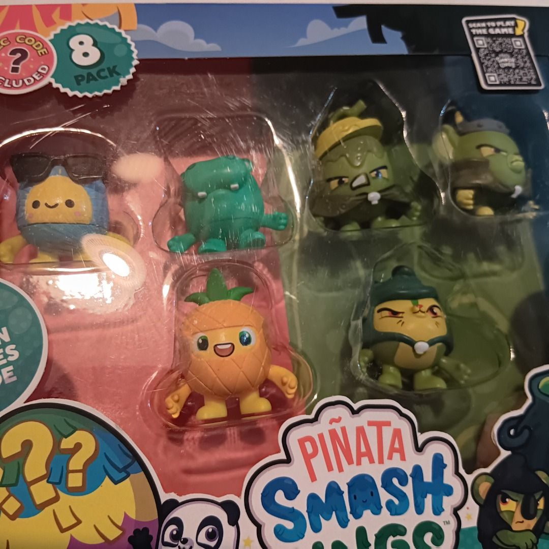 8 Pack Piñata SmashLings Series 1 (Category: Designer & Blind Box Toys) located in Cainta. Submitted by watchmanart (Listing ID 1467725411, Image 2). Description: Series 1: Piñata SmashLings 8 Pack Smashlings vs Bashlings Items are as is, new and unopened. what you see is what you get. Shipping via JNT or Lalamove. Meetup if near San Mateo, Rizal..