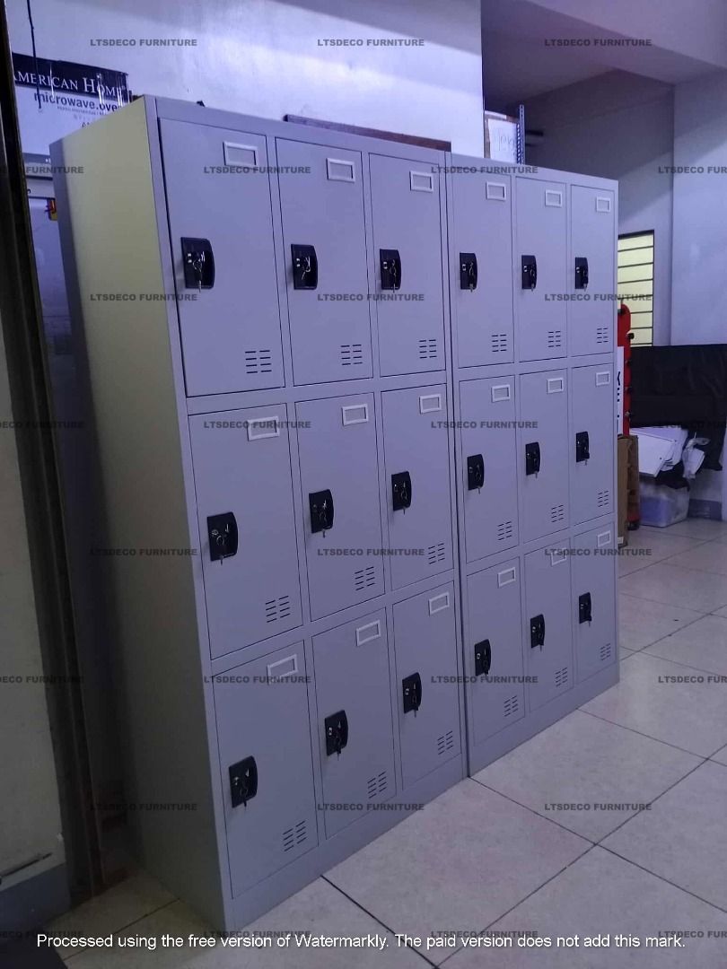 9 DOOR STEEL LOCKER OFFICE PARTITION (Category: Office Furniture & Fixtures) located in Quezon City. Submitted by gel.ltsdeco29 (Listing ID 1467679514, Image 3). Description: LTSDECO Home and Office Furniture Trading MANUFACTURER • FABRICATOR • SUPPLIER Looking for office furniture, modular partitions, workstations, or customized furniture? We can help! LTSDECO Home and Office Furniture Trading is a trusted manufacturer, fabricator, and supplier 