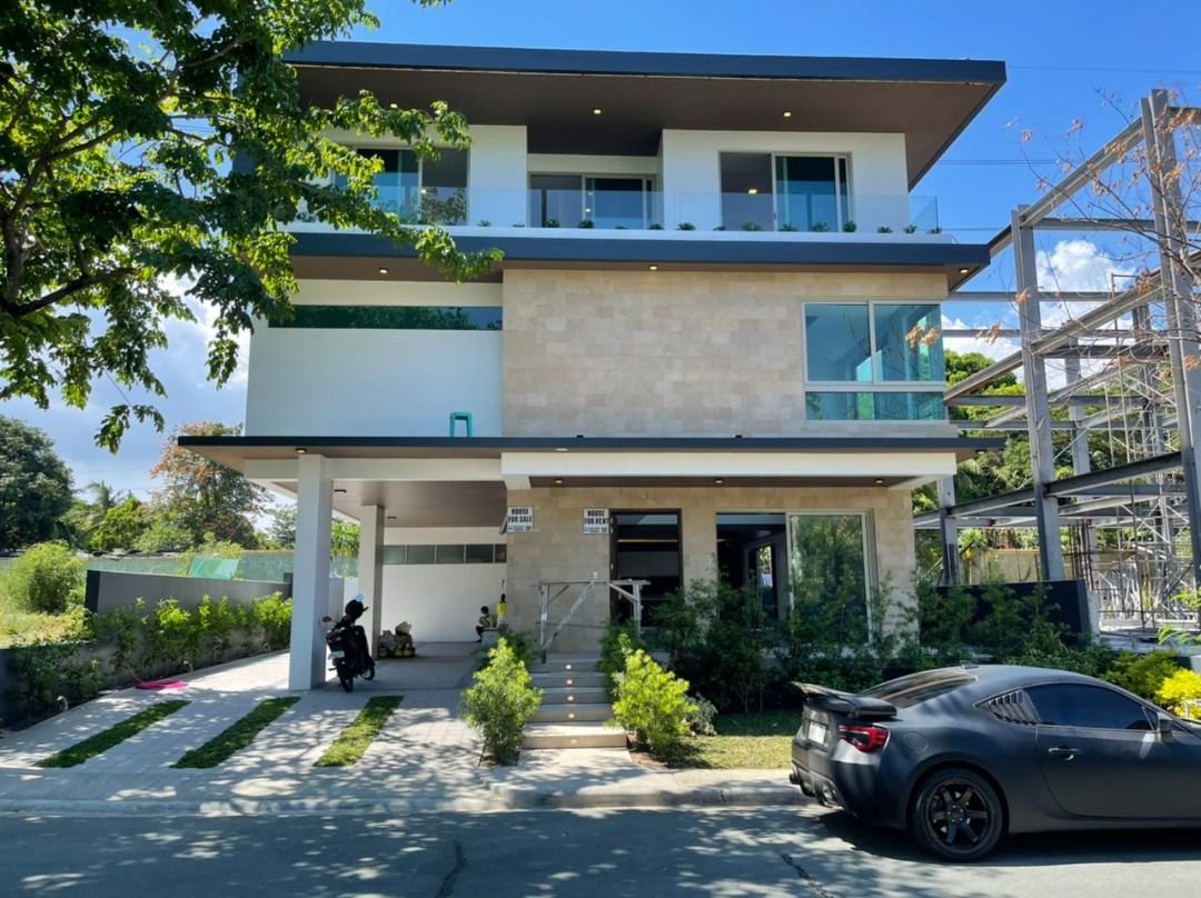📍 Mckinley West Village (Category: House & Lot) located in Makati City. Submitted by renzproperties (Listing ID 1467767286, Image 1). Description: 📍 Mckinley West Village For Rent - ₱350K exclusive of dues Lot Area: 283 sqm Floor Area: 534 sqm Property details: - 3 Storey House - 6BR + den | 7.5TB | 4 car garage - High ceiling, balconies & garden *DIRECT TO OWNER* ⬇️More properties⬇️ FB & IG - renzproperties DM for inquiries Enlist your propert