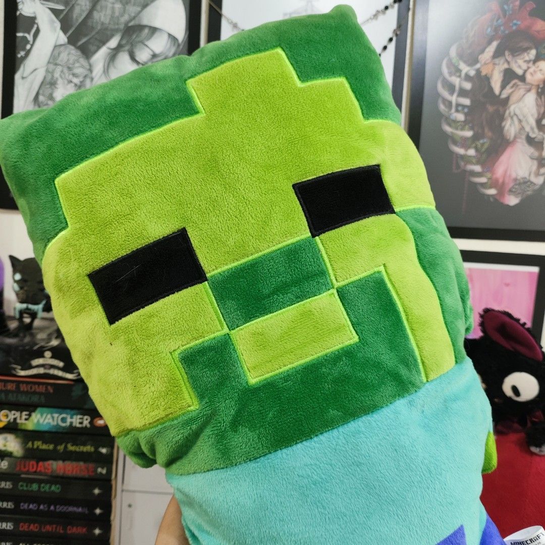 ✦ Minecraft (MC/Mojang) Zombie Cushion Plush ✦ (Category: Plushies & Soft Toys) located in Santa Rosa. Submitted by rusalkascottage (Listing ID 1467644430, Image 3). Description: ୨୧ ───────────── ୨୧ P280 GC@@@sh P380 COD / PayLater ♡ Cushion plush ♡ WYSIWYG ♡ Good condition ♡ Onhand & ready to ship ୨୧ ───────────── ୨୧ ✦ FAQs ✧ Location: Sta. Rosa, Laguna ✧ Shipping starts at P36 ✧ COD price is adjusted due to platform fees. Vouchers may be used i