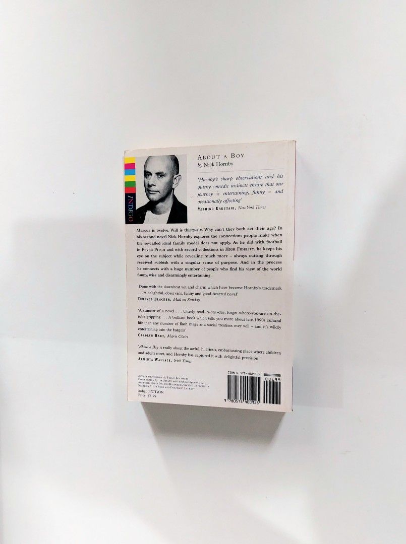 About a Boy by Nick Hornby (Category: Storybooks) located in Tanauan. Submitted by solanaclassics (Listing ID 1467751019, Image 2). Description: 📚 major bookshelf clean out / clearance sale ~ — RFS: decluttering my bookshelves and switching to digital books — MOP: Gcash | fast shipping *feel free to send a message if you wish to negotiate the price :).