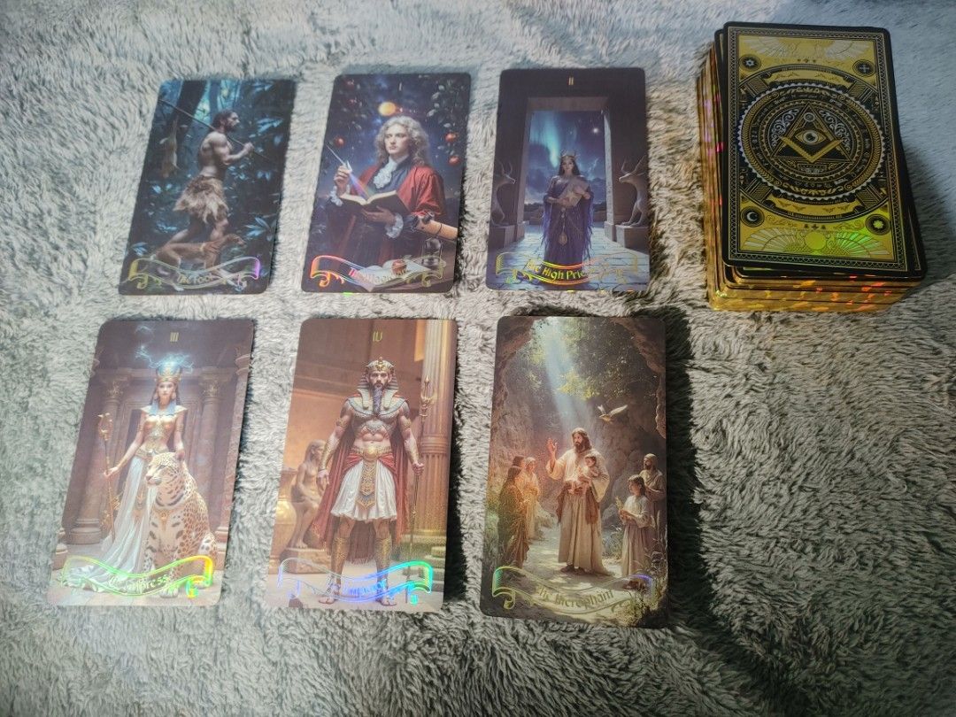 Acelion Tarot (Category: Art & Prints) located in Cavite. Submitted by adrienne_garcia (Listing ID 1467625273, Image 2). Description: this deck was filled with historical events.