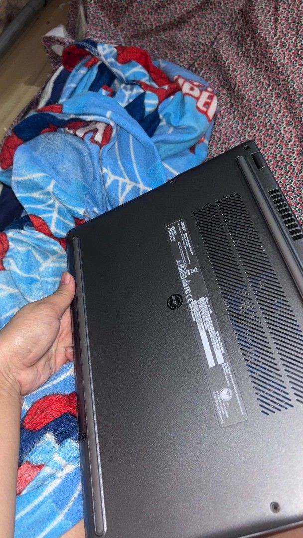 Acer Chromebook Plus 514 (Category: Laptops & Notebooks) located in Manila. Submitted by abrahamja75719 (Listing ID 1467732474, Image 2). Description: - Model: Acer Chromebook Plus 514 (Dark Grey) - OS: ChromeOS (Fast startup and smooth performance) - Processor: Intel - Display: Clear 14-inch screen - Condition: Clean keyboard, trackpad, and intact bottom vents with original stickers - Battery: Holds charge well - Inclusions: Original charger inc