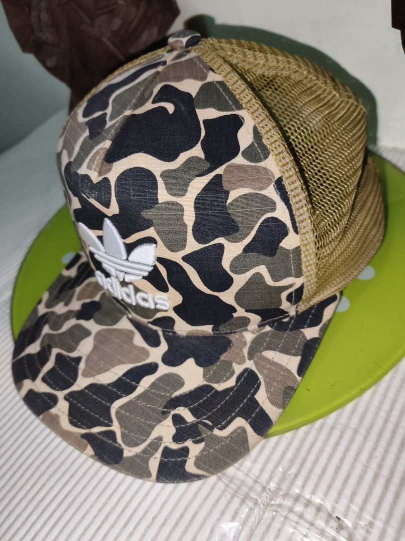Adidas Camo Trucker Hat Snapback (Category: Caps & Hats) located in Caloocan City. Submitted by surplusandbnewshop (Listing ID 1467608087, Image 2). Description: .