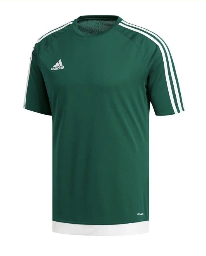 Adidas Climalite Estro 15 (Category: Tshirts & Polo Shirts ) located in Rizal. Submitted by marcothrifts (Listing ID 1467718615, Image 1). Description: Adidas Climalite Estro 15 Drifit XL on tag Width: 21.5 Length: 27.5 Color rate: 9.9/10 Verygood Condition No issue.