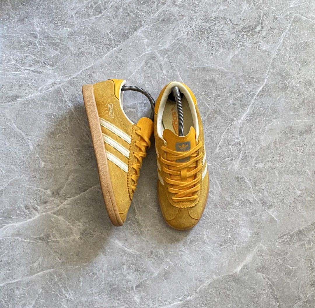 Adidas Stadt "Yellow Gum" (Category: Sneakers) located in San Carlos. Submitted by ddri.pshop (Listing ID 1467705204, Image 2). Description: size 7 US W / 38 euro / 23.5-24cm excellent condi .