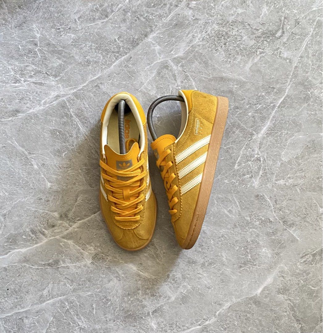 Adidas Stadt "Yellow Gum" (Category: Sneakers) located in San Carlos. Submitted by ddri.pshop (Listing ID 1467705204, Image 1). Description: size 7 US W / 38 euro / 23.5-24cm excellent condi .