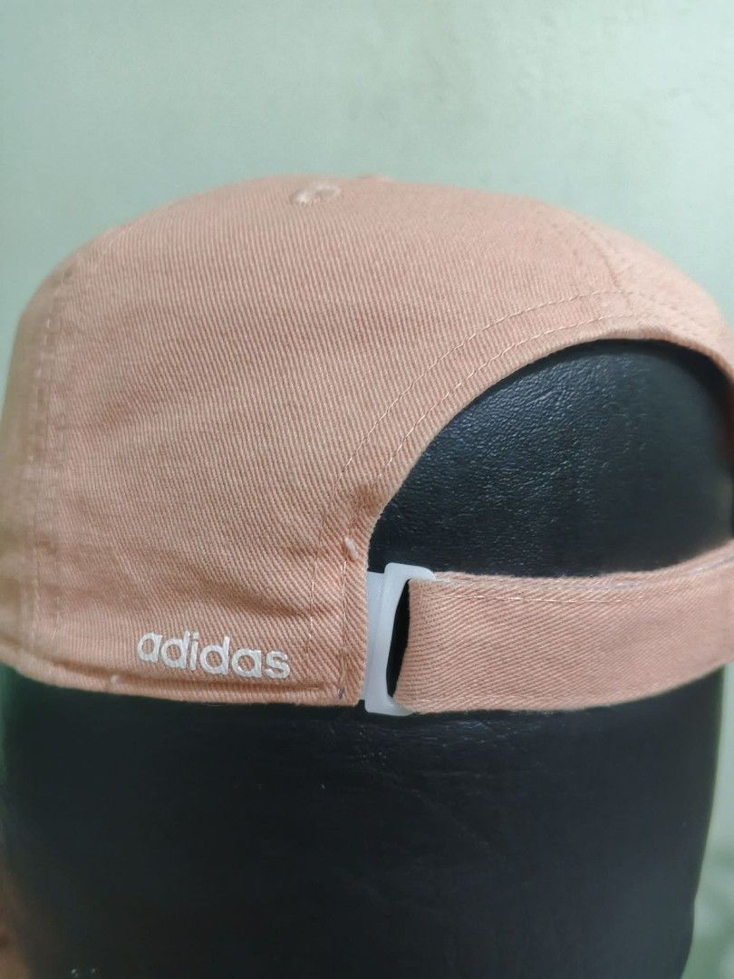 Adidas Strapback Hat Pink One Size Adjustable Embroidered Cotton (Category: Hats & Beanies) located in Caloocan City. Submitted by shsgoods (Listing ID 1467609311, Image 3). Description: location: Karuhatan Valenzuela City.